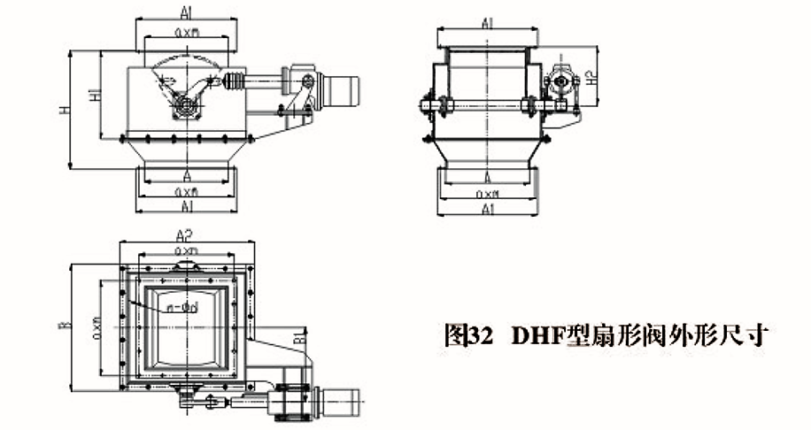 DHF型扇（?。┬伍y門(圖1)